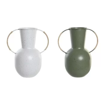 Vase DKD Home Decor 20 x 13 x 24 cm Metal Terracotta...