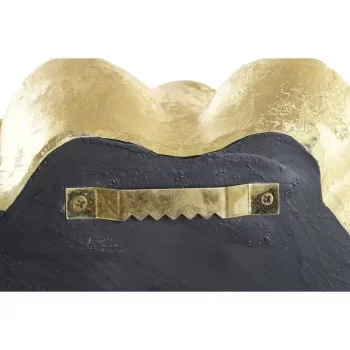 Wall Decoration DKD Home Decor Golden Flower 23 x 6 x 23 cm 2