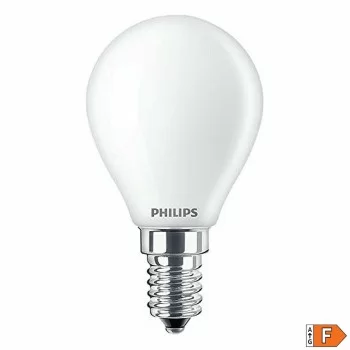 LED lamp Philips F 4,3 W E14 470 lm 4,5 x 8,2 cm (6500 K) 2