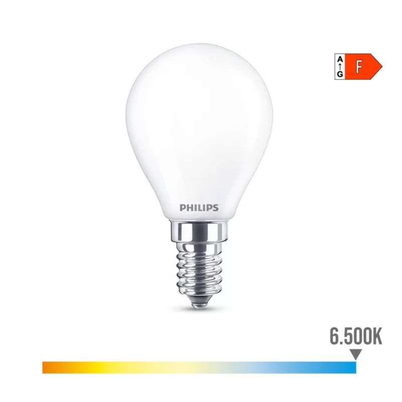 LED lamp Philips F 4,3 W E14 470 lm 4,5 x 8,2...