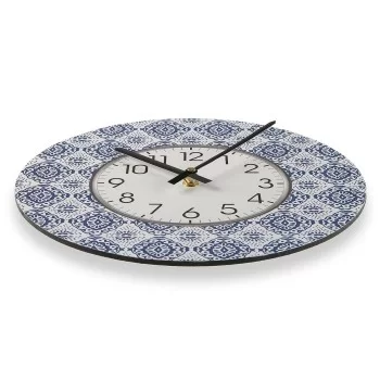 Wall Clock Aveiro Wood (4 x 29 x 29 cm) 2