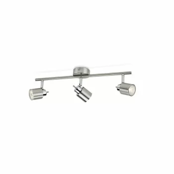 Ceiling Light Philips Meranti 3 GU10 Metal Chromed (10 x... 2