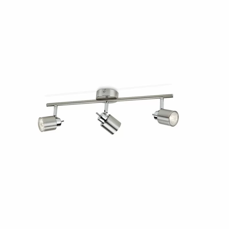 Ceiling Light Philips Meranti 3 GU10 Metal...