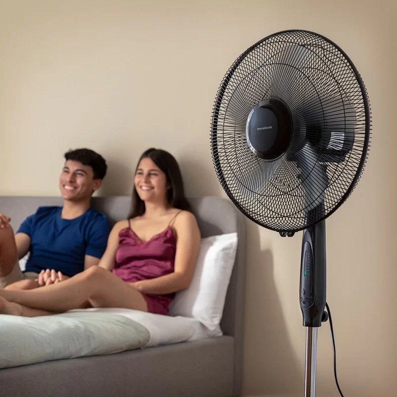 Pedestal Fan with Remote Control InnovaGoods...