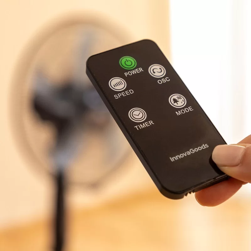 Pedestal Fan with Remote Control InnovaGoods...