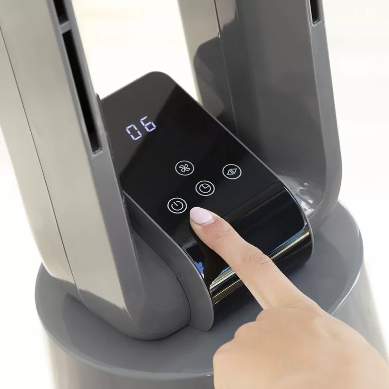 Blade-free Fan with Purifying Filter and Remote...