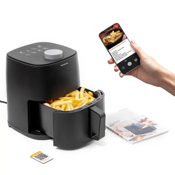 No-Oil Fryer InnovaGoods Fryinn Lite 2000 Black 1200 W 2 L