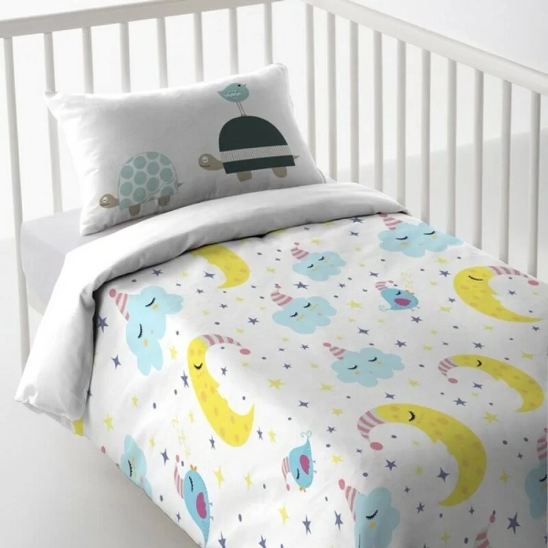 Cot Quilt Cover Cool Kids Reversible 115 x 145...