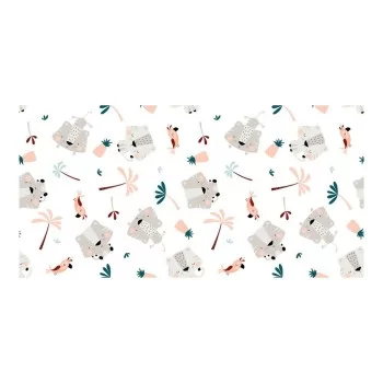 Cot Flat Sheet Cool Kids Wild And Free B 120 x 180 cm 2
