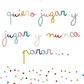 Cot Quilt Cover Haciendo el Indio Play 100 x 120 + 20 cm 2