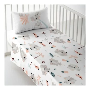 Cot Flat Sheet Cool Kids Wild And Free B 100 x 130 cm 2