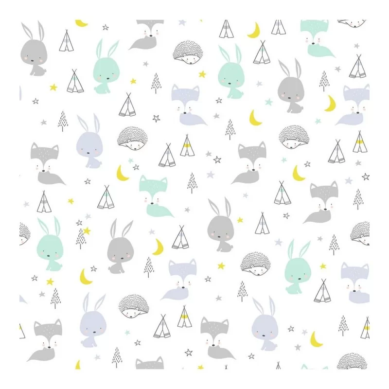 Cot Flat Sheet Cool Kids Let'S Dream B 100 x...