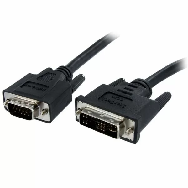VGA to DVI Adapter Startech DVIVGAMM2M (2 m) Black