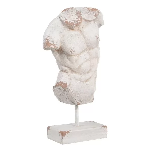 Sculpture Bust 38 x 16 x 68 cm White