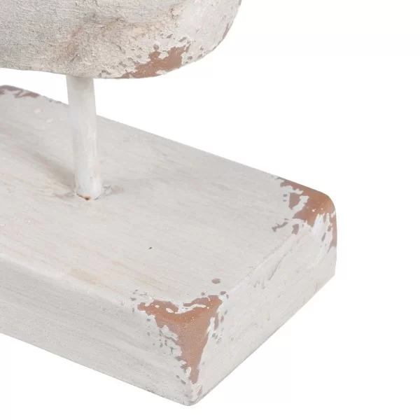 Sculpture Bust 38 x 16 x 68 cm White