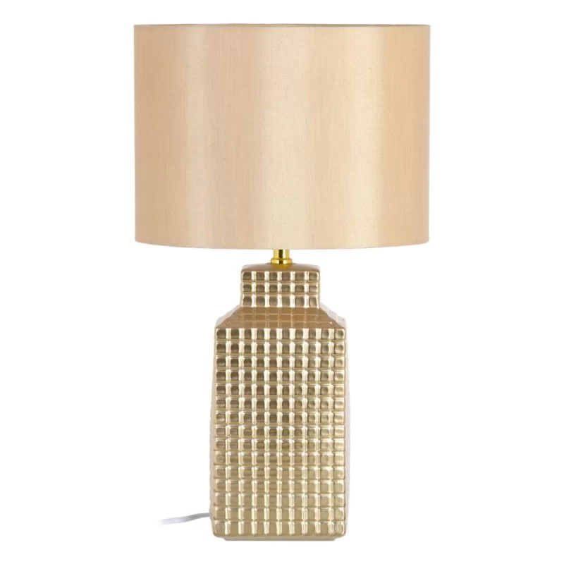 Desk lamp Golden Cotton Ceramic 60 W 220 V 240 V 220-240 V 32 x 32 x 40 cm