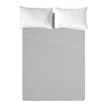 Top sheet Naturals Grey 210 x 270 cm (Double) 2