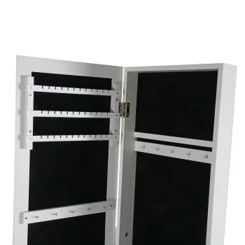 Wall mirror Versa White Mirror MDF Wood Minimalist 33,5 x...