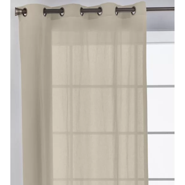 Curtain Naturals Beige 140 x 260 cm