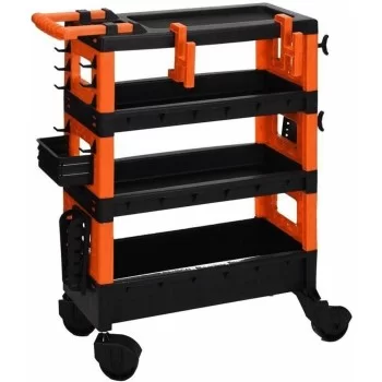 Tool cart FX Tools Black Orange polypropylene (68 x 35 x... 2