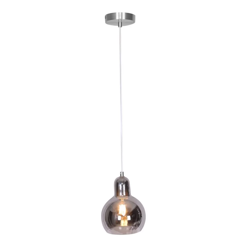 Ceiling Light DKD Home Decor Grey Amber Crystal...
