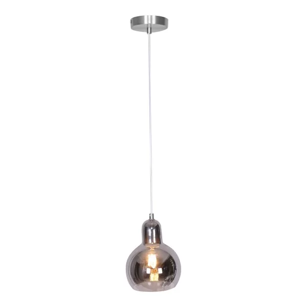 Ceiling Light DKD Home Decor Grey Amber Crystal 40 W 18 x 18 x 25 cm (2 Units)