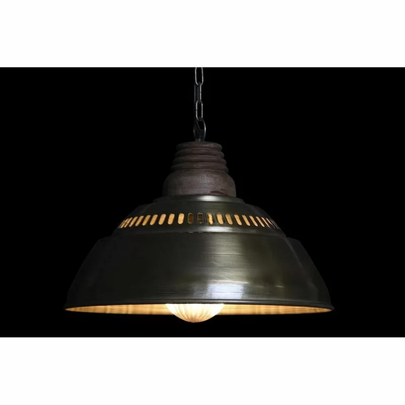 Ceiling Light DKD Home Decor Brown Golden Iron...
