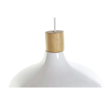 Ceiling Light DKD Home Decor White Brown Metal Pinewood...
