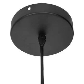 Ceiling Light Atmosphera Jena Black 40W Metal (26 x 26 x... 2