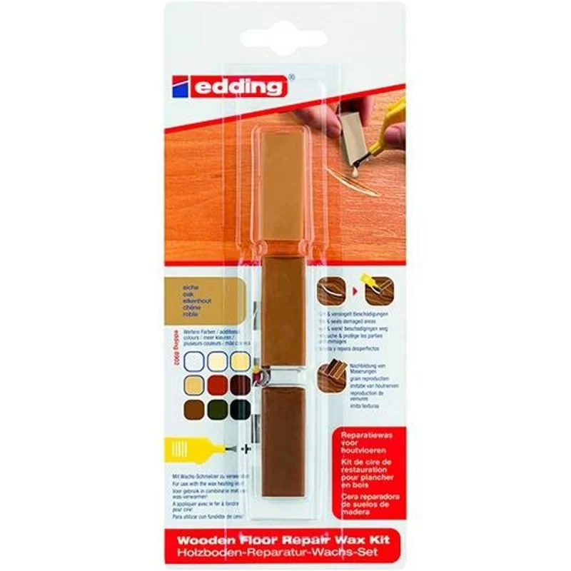 Surface Repair Wax Edding 8902 Wood Floor Brown...