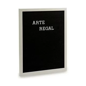 Painting Black White Panel 144 Letters (2,5 x 50,5 x 40,5... 2