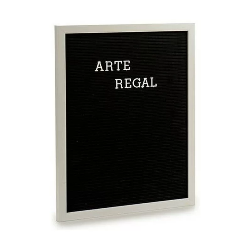 Painting Black White Panel 144 Letters (2,5 x...
