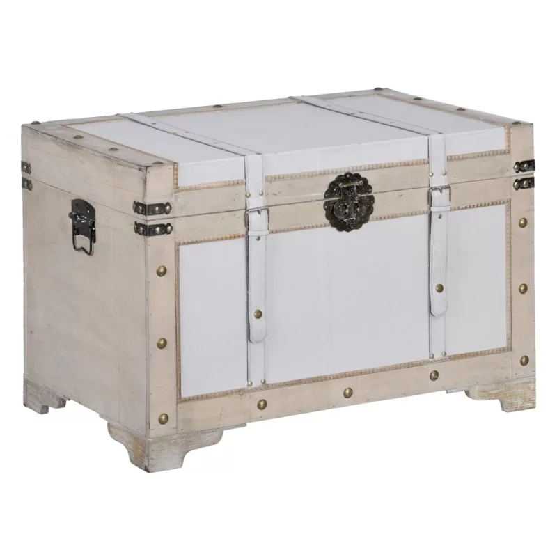 Set of Chests 75 x 47 x 51 cm Synthetic Fabric...