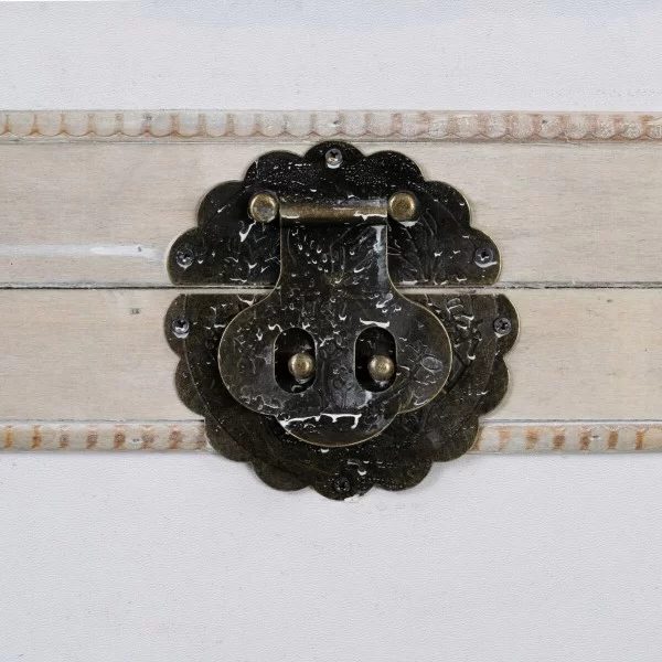 Set of Chests 75 x 47 x 51 cm Synthetic Fabric DMF (3 Pieces)