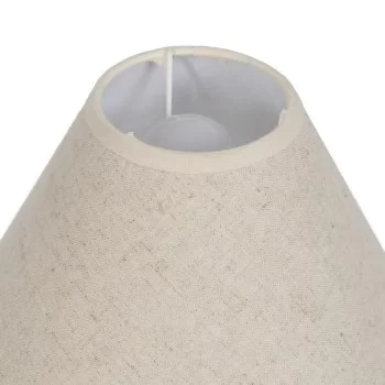 Desk lamp Beige Grey 60 W 220-240 V 20 x 20 x 34 cm 2