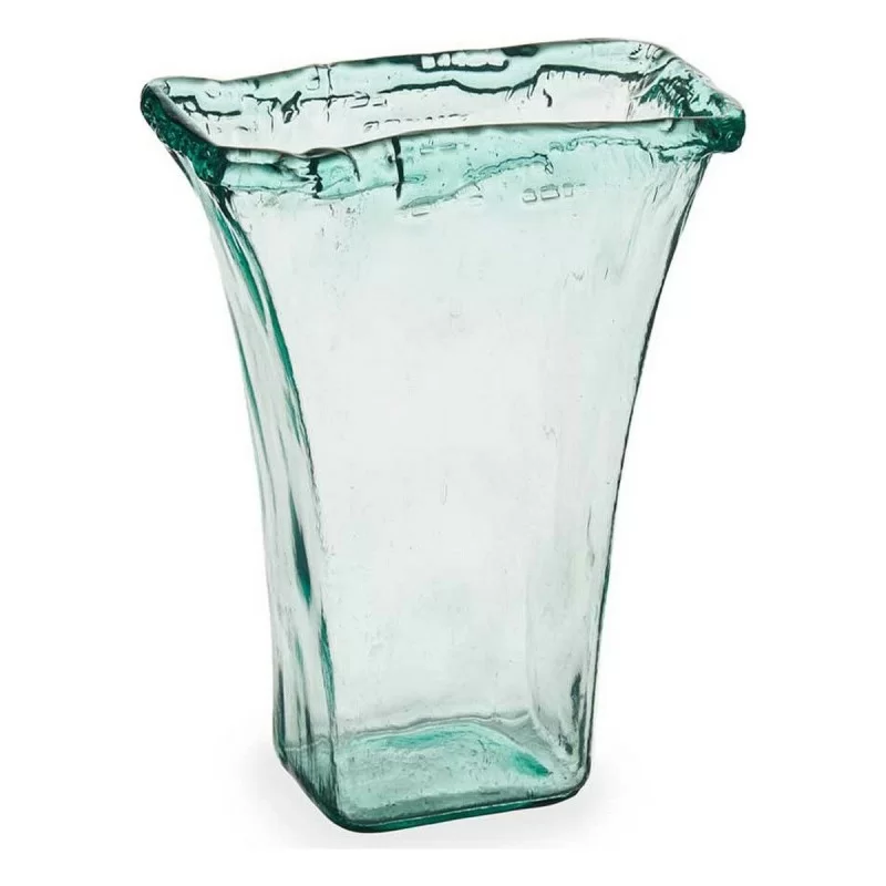 Vase 27 x 34,5 x 14 cm Crystal Transparent (2...