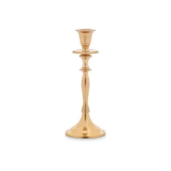 Candle Holder Golden Aluminium 4,5 x 23 x 8 cm (8 Units) 2