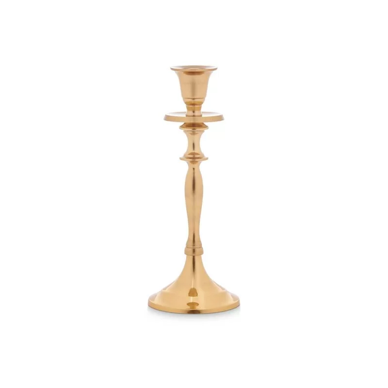 Candle Holder Golden Aluminium 4,5 x 23 x 8 cm...