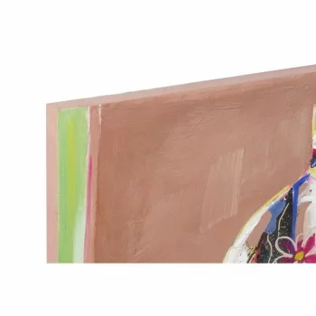 Painting DKD Home Decor Canvas 80 x 2,8 x 80 cm Vase... 2