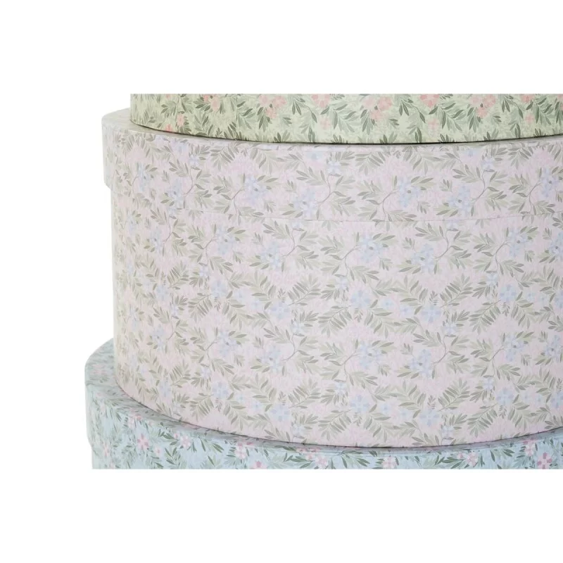 Decorative box DKD Home Decor Circular...