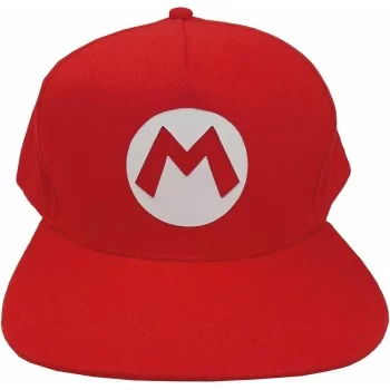 Unisex hat Super Mario Badge 58 cm Red One size 2