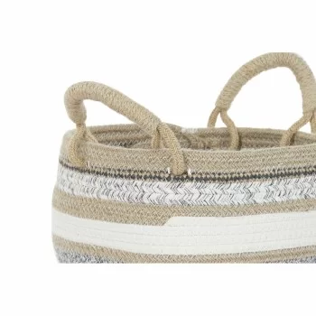 Basket set DKD Home Decor 30 x 30 x 20 cm Jute Boho 2