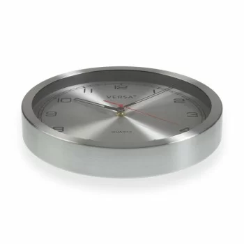 Wall Clock Versa Aluminium (4,1 x 25 x 25 cm) 2