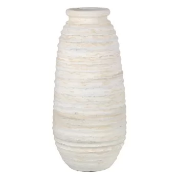 Vase Ceramic Cream 35 x 35 x 80 cm
