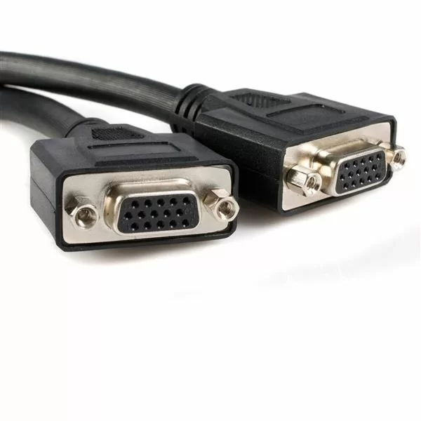 DMS-59 to VGA Cable Startech DMSVGAVGA1 Black 0,2 m