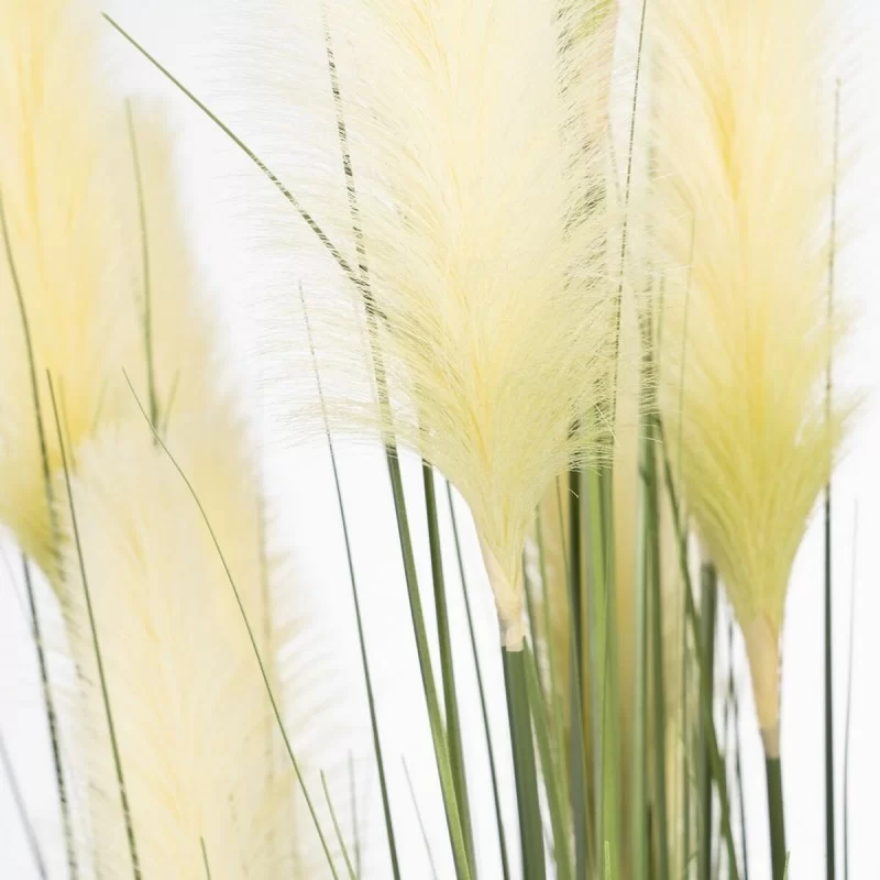 Decorative Plant 44 x 48 x 200 cm Green Cream PVC