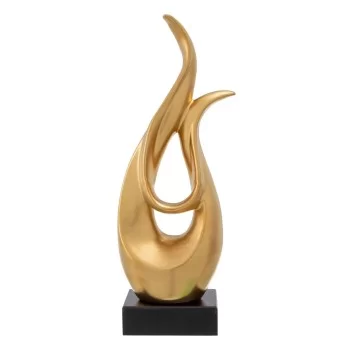 Decorative Figure 12 x 9,5 x 40,5 cm Golden 2