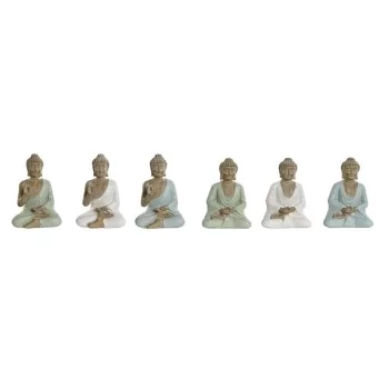 Decorative Figure Home ESPRIT White Green Turquoise...