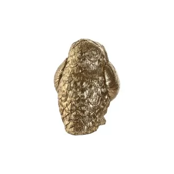 Decorative Figure Home ESPRIT Golden Owl 11 x 11 x 15 cm... 2