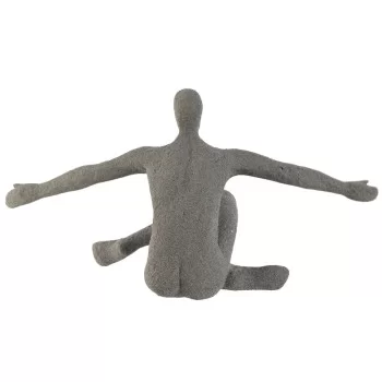 Decorative Figure Home ESPRIT Grey 57 x 19,5 x 26,8 cm 2